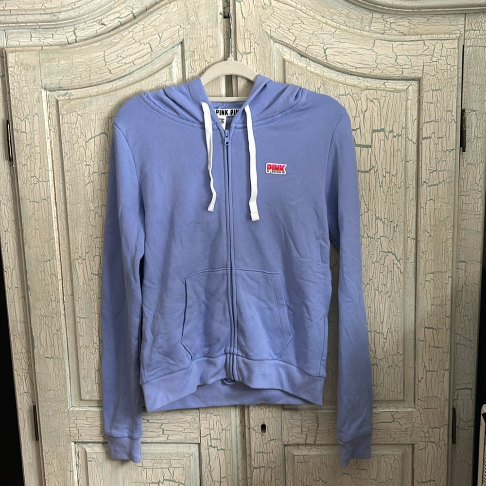 Lavender Pink Zip Up Hoodie